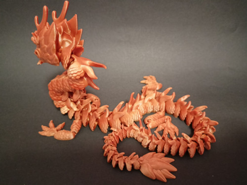 Flexi Imperiální Drak - 45 cm - 3D tisk — foto 3