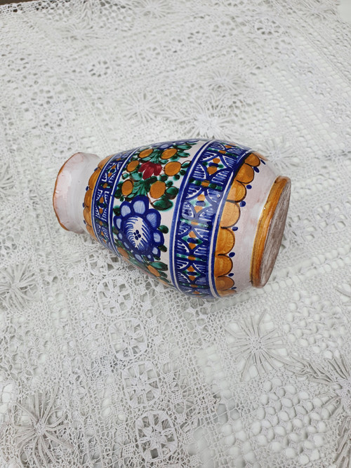 Modré ornamenty - váza — foto 4