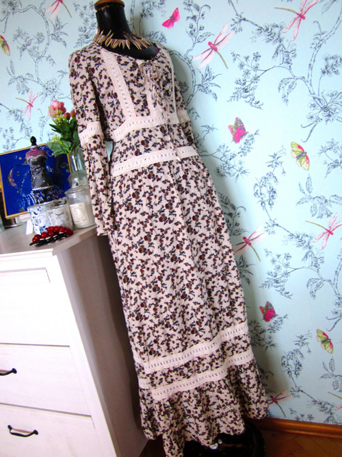Boho vintage šaty výjimečné — foto 3