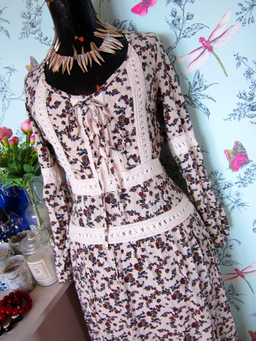 Boho vintage šaty výjimečné — foto 2