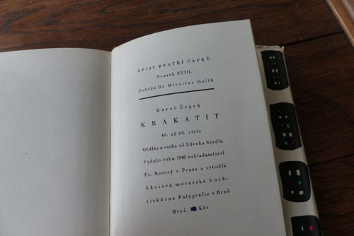 Krakatit, Karel Čapek, 1948 — foto 4