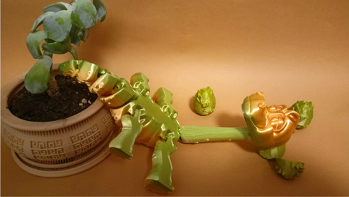 Flexi Brachiosaurus - 23 cm - 3D tisk — foto 2