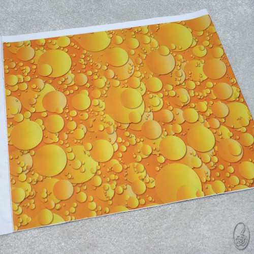 Látkový panel Zlaté bublinky — foto 3