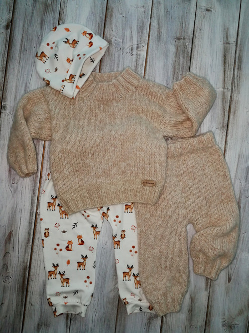 Nádherná čtyřdílná sada - béžová — foto 2