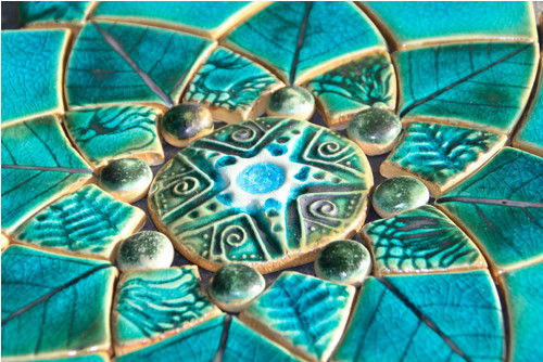 Mandala z keramických komponentů 13 — foto 2