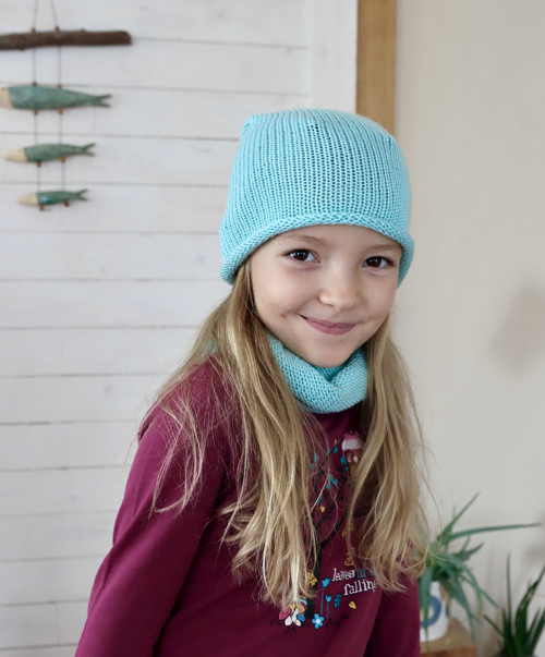 Mint čepička a nákrčník — foto 5