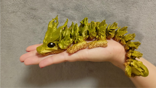 Mládě Lesního Draka - 21 cm - 3D Tisk — foto 2