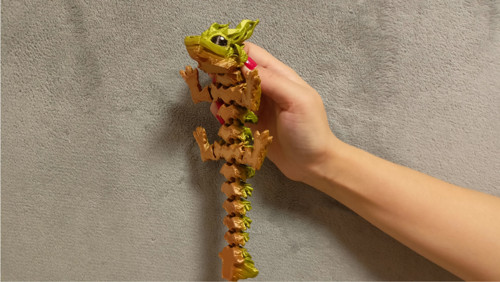 Mládě Lesního Draka - 21 cm - 3D Tisk — foto 3