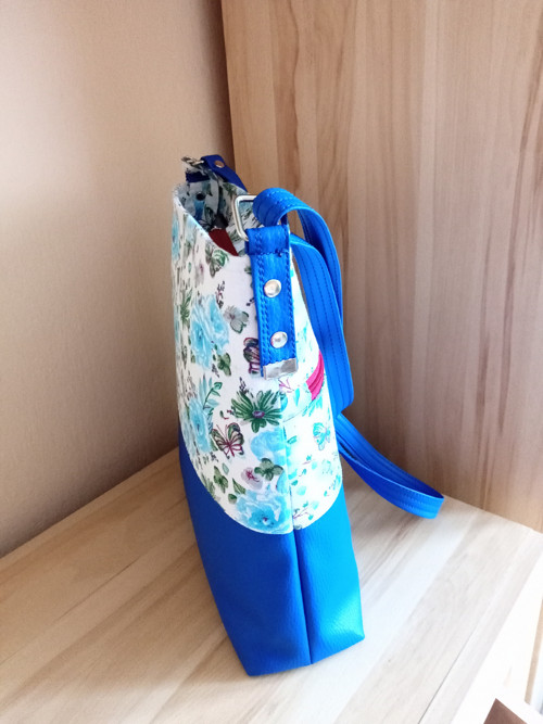 Crossbody- modrá — foto 4