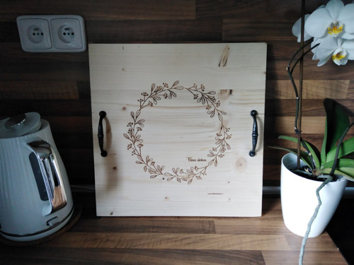 Dřevěný podnos — foto 2