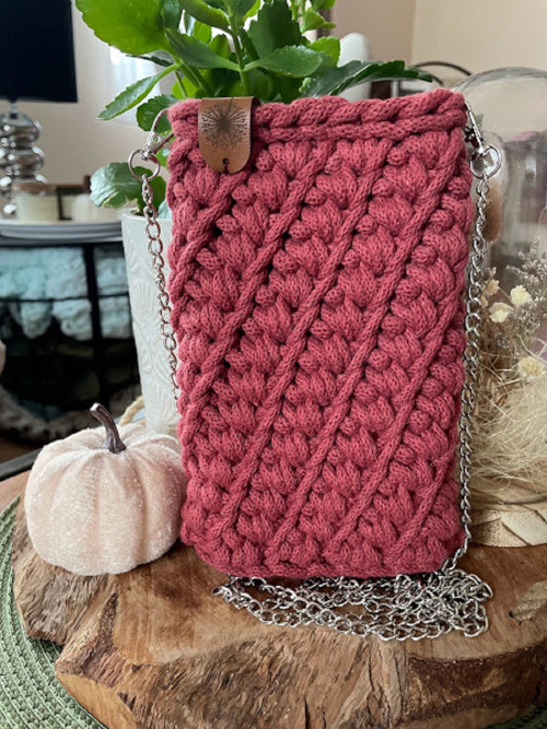 Háčkovaná crossbody kabelka — foto 4