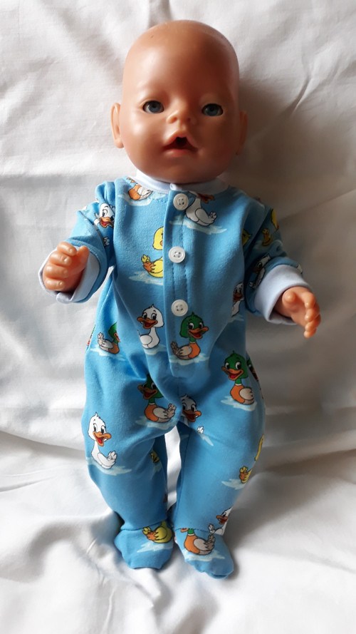 Baby Born 43 cm- overal modrý — foto 2