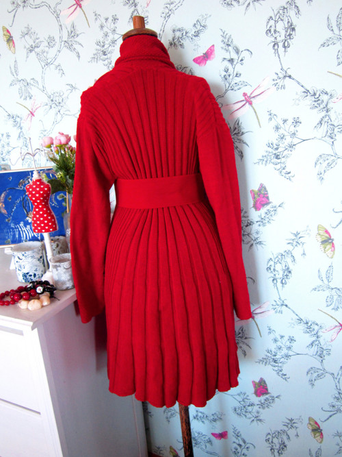 Kardigan wrap red — foto 4