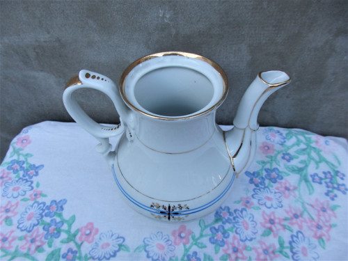 Starožitná konvička - porcelán — foto 2