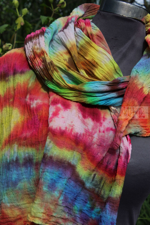 Organtýnová šála - hippies ll. — foto 3