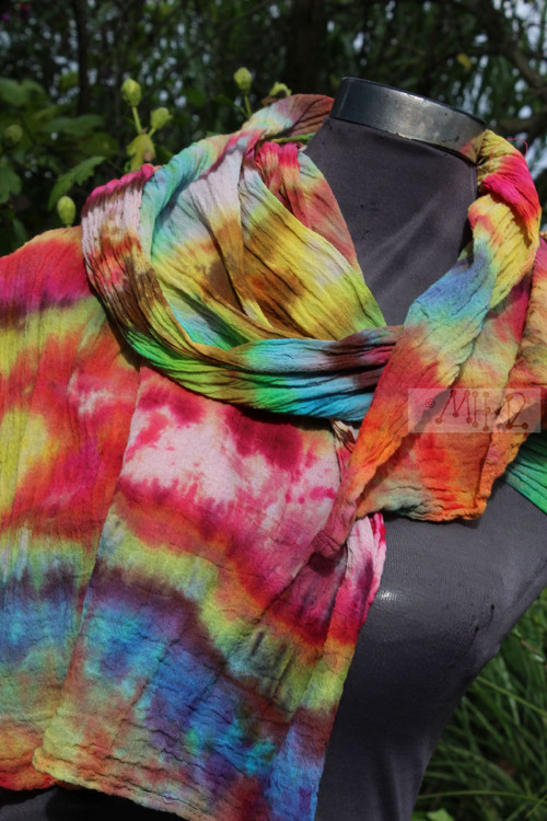 Organtýnová šála - hippies ll. — foto 2
