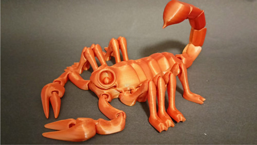 Flexi Štír - 17 cm - 3D tisk — foto 2