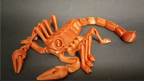 Flexi Štír - 17 cm - 3D tisk — foto 3