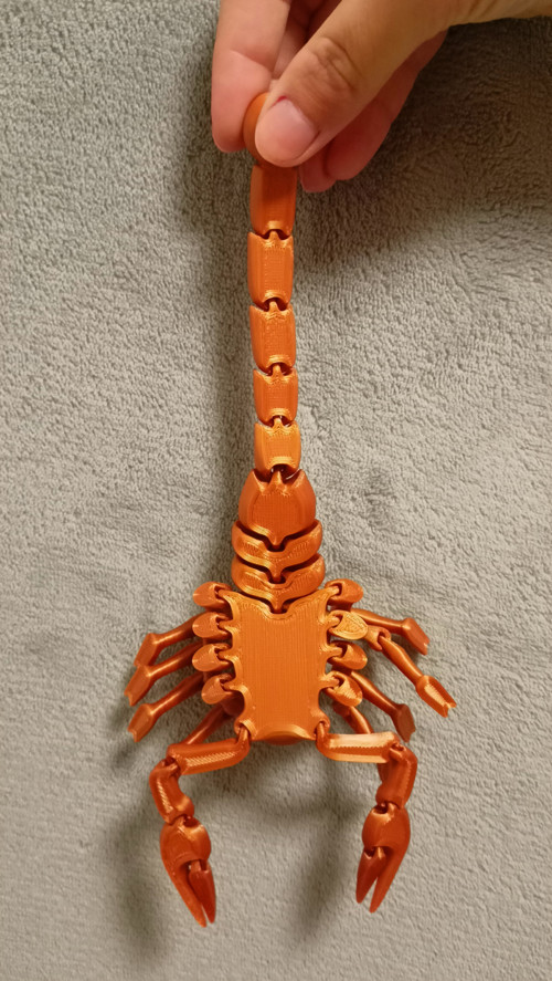 Flexi Štír - 17 cm - 3D tisk — foto 5