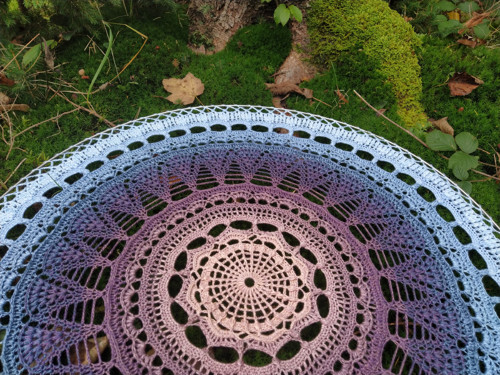 Velká háčkovaná mandala — foto 2