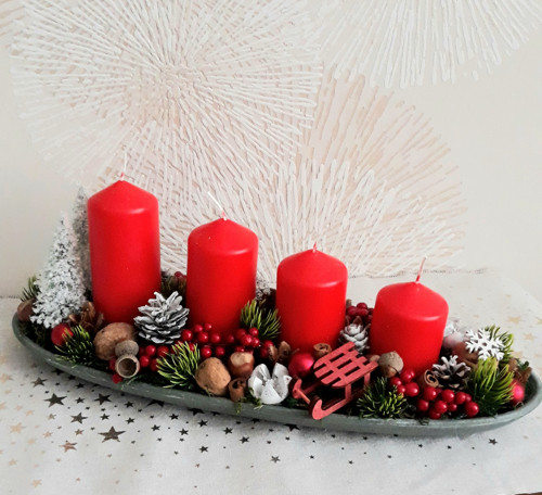 Adventní svícen — foto 2