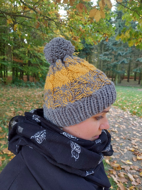 Pletená čepice — foto 4