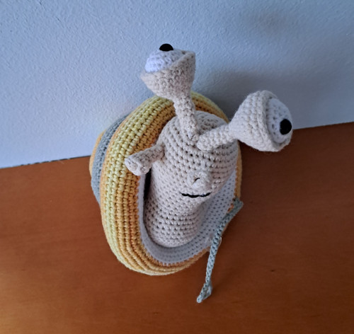Háčkovaný šnek — foto 6