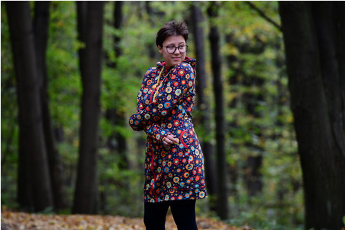 Mikinka dlouhá s kapsičkama... — foto 3