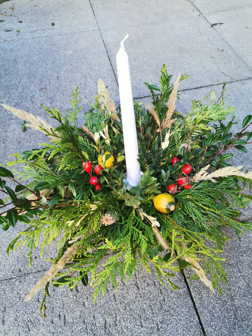 Podzimní svícen — foto 2