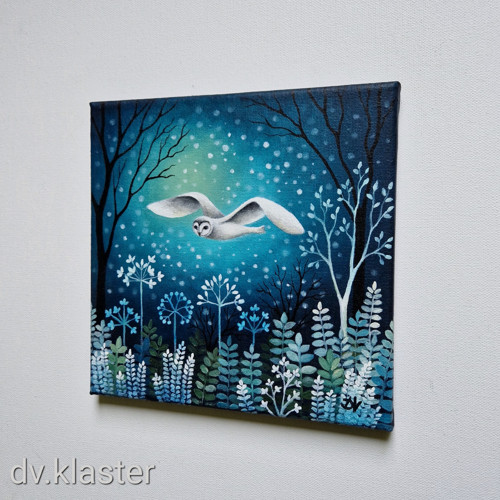 Noc pro sovu (20x20 cm) — foto 3