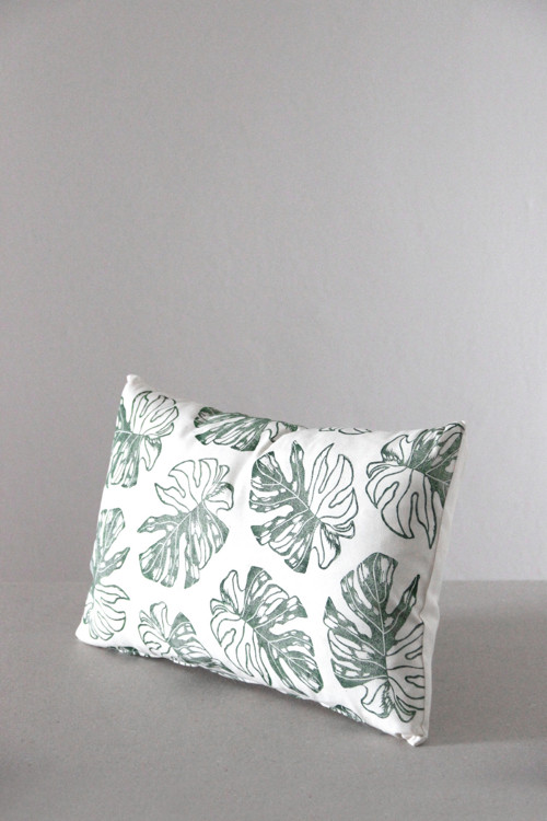 Polštář / Monstera zelená / Sleva 30 % — foto 2