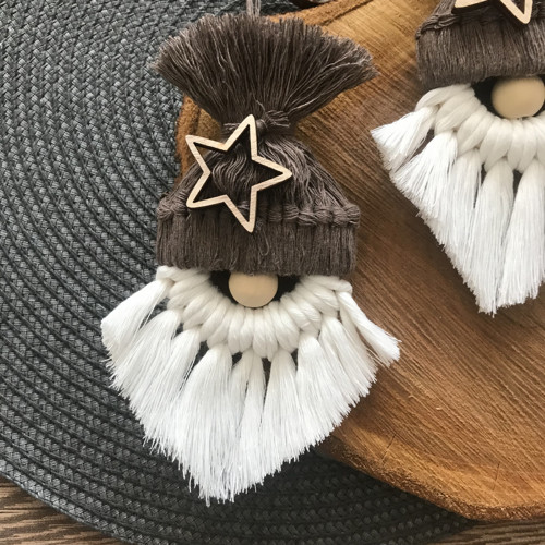 Macrame Santa Claus — foto 4