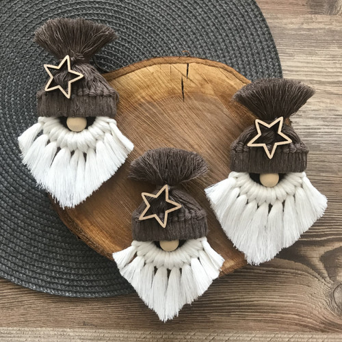 Macrame Santa Claus — foto 3