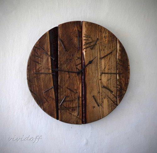 Hodiny nástenné rustic 3 — foto 2