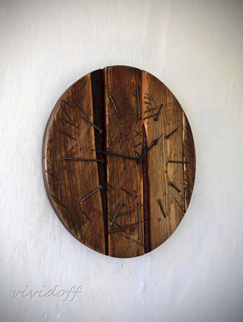 Hodiny nástenné rustic 3 — foto 3