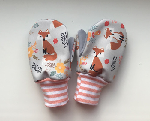 Softshellové rukavice-podzimní liška — foto 2