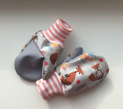Softshellové rukavice-podzimní liška — foto 3