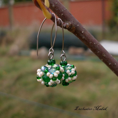 Zea ..... náušnice s jadeitem — foto 4