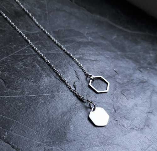 Provlékací náhrdelník*hexagon — foto 2