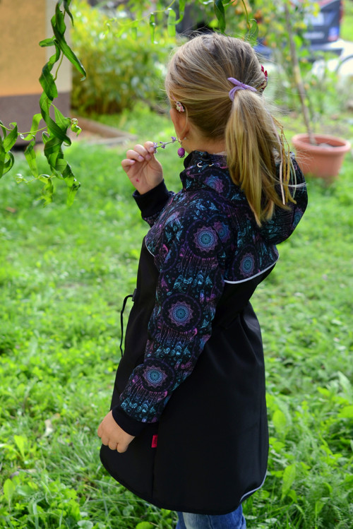 Softshellový kabátek - ČERNÁ/LAPAČE SNŮ — foto 4