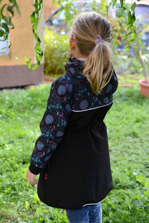 Softshellový kabátek - ČERNÁ/LAPAČE SNŮ — foto 5