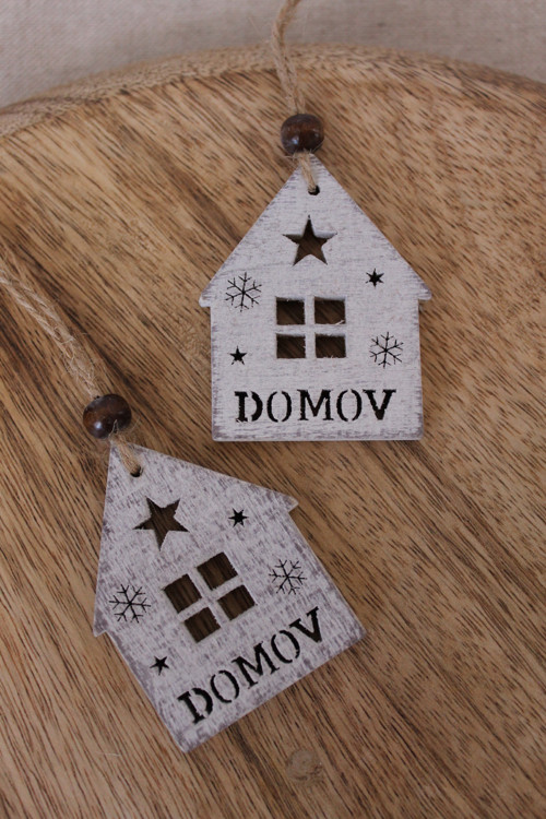 Domeček - dřevěná dekorace — foto 2