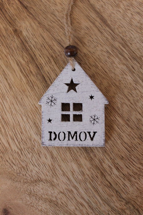 Domeček - dřevěná dekorace — foto 4