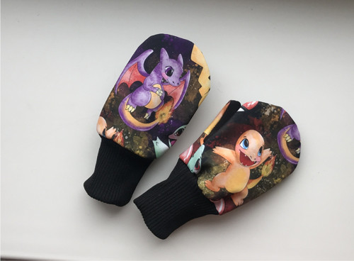 Softshellové rukavice-Pokémoni — foto 2