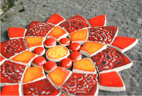 Mandala z keramických komponentů 18 — foto 4
