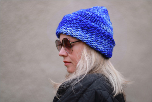 Gingham / čepice / merino — foto 2