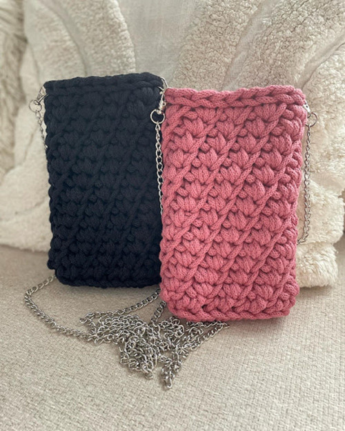 Háčkovaná crossbody kabelka — foto 2