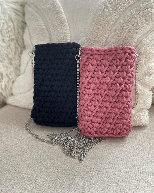 Háčkovaná crossbody kabelka — foto 3