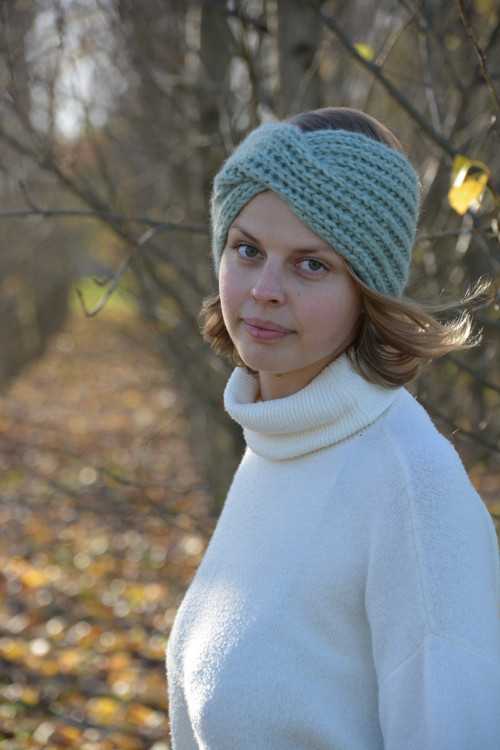 Čelenka jemná mint — foto 3