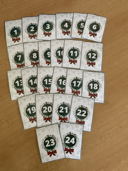 Adventní kalendář s úkoly — foto 3